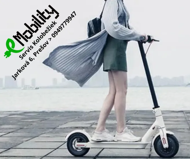 Servis elektrických kolobežiek Emobility v meste Prešov